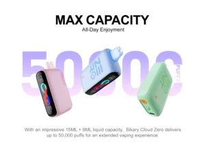 Sikary Cloud Zero | 50000 | 50MG | Vaporless Vape - Image 2