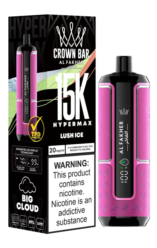 Al Fakher Crown Bar | 15000 | 5MG - Image 4