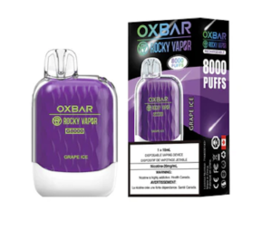 Oxbar Rocky Vapor 8K – 8,000 Puffs - Image 2